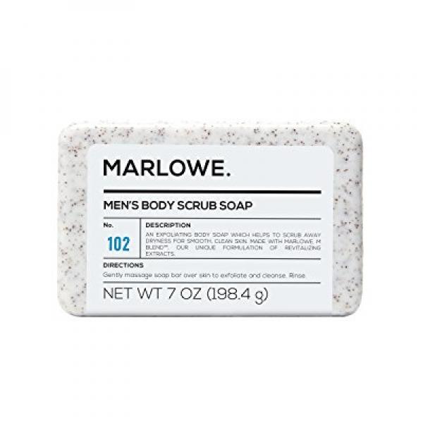 marlowe men's body scrub soap