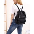 thumbnail image 2 of Mochila UTO para mujer, moderna, de tela de nailon, color negro, 2 of 9