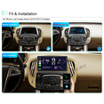 thumbnail image 2 of 9" Android 13 Wireless CarPlay Car Radio Stereo for Buick LaCrosse Allure 2010-2013  GPS Navi WiFi Bluetooth DSP SWC 2+32GB, 2 of 10