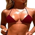 thumbnail image 4 of Ensemble Bikini String pour Femmes Soutien-Gorge Rehausseur Maillot de Bain, 4 of 6