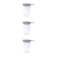 thumbnail image 2 of Thinsony Lightweight And Portable Water Bottles For Running Easy To Clean Convenient Bright Moon White 200ml 3Set, 2 of 6