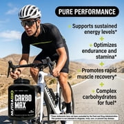NutraBio CarboMax Maltodextrin Powder - Carbohydrate Powder for Sustained Energy - Calorie Rich for Muscle and Weight Gain - Unflavored - 5 Pounds, 75 Servings