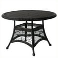 thumbnail image 1 of Jeco Wicker 44" Round Dining Table in Espresso, 1 of 1