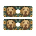 thumbnail image 7 of Yayeee Faucet Mat for Kitchen Sink 14.7" Diatomite Long Splash Guard Pad, Flowers and Dog, 2 Pack, 7 of 7