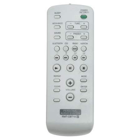 New RMT-CBT1A Replacement Remote Control for Sony Audio System ZS-S4iP ZS-S2iP ZSS4iP ZSS2iP