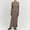 Coffee, variant on successthop Long Sweater Dresses for Women Crew Neck Maxi Dress Long Sleeve Dress Solid Top Loose Ribbed Knit Outfits Casual Dressy Bodysuit Clothes Beige S