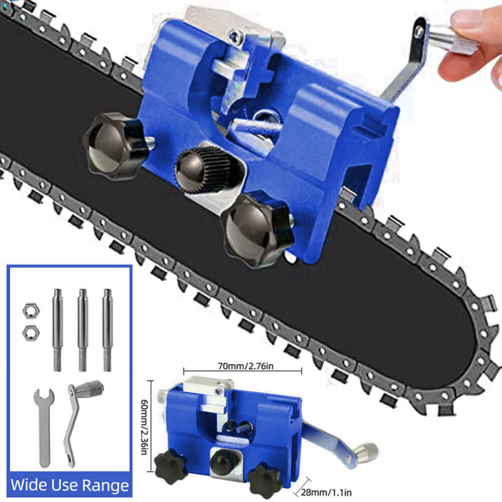 Homitt Chain Chainsaw Sharpener Jigs Sharpening Tool Kit For Chain Saws Electric Saws
