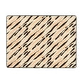 thumbnail image 3 of DouZhe Modern Animal Print Black Yellow Pattern Area Rugs Non-Slip Machine Washable Floor Mat, Style Carpet Doormat, 63x48 inches, 3 of 6