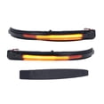 thumbnail image 1 of 2 uds espejo retrovisor luz de señal de giro dinámica reemplazo de lente ahumada para Peugeot 3008 MKII 2016-2021, 1 of 8