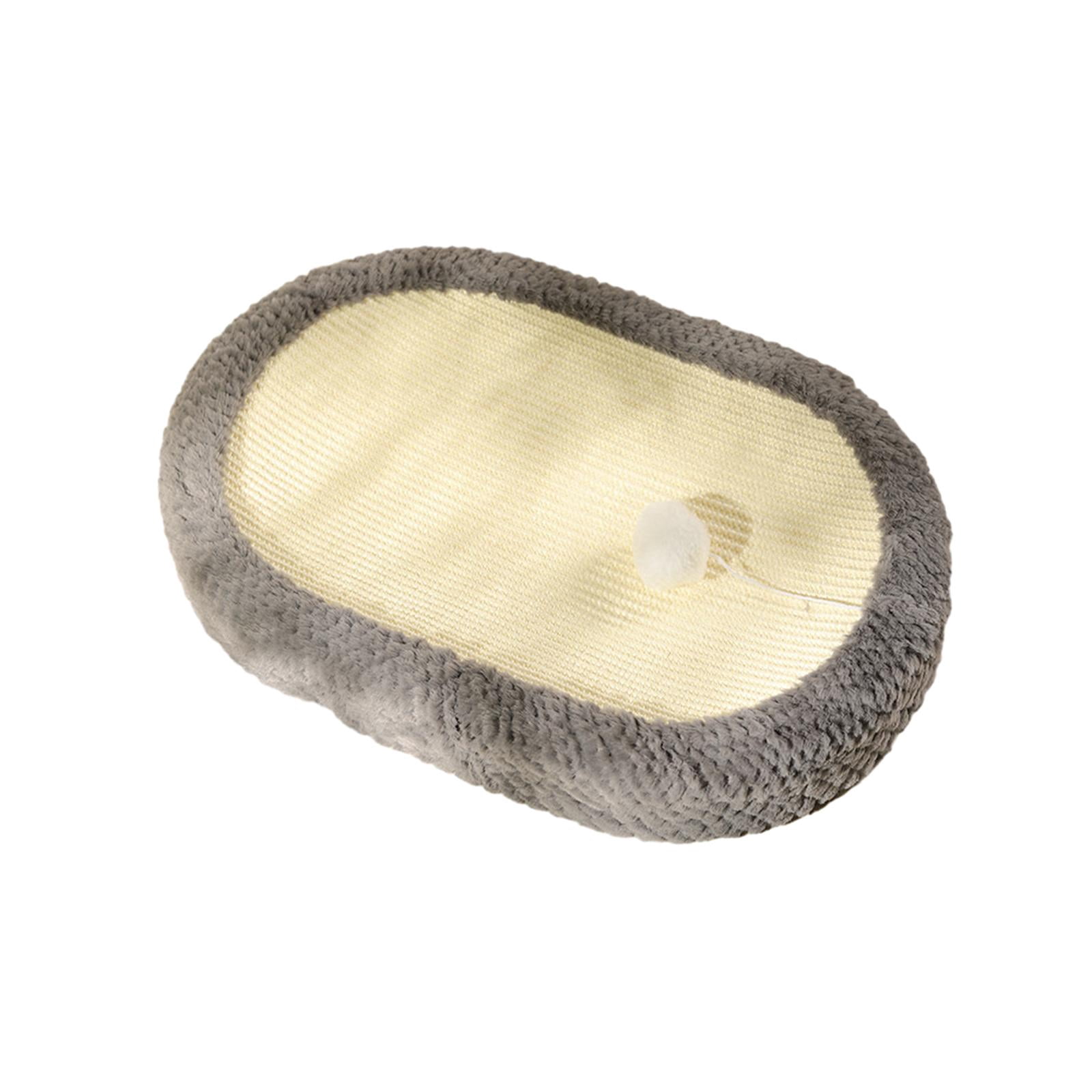 Cat Scratcher Bed Portable Sleeping Nest Sofa Grinding Claws Cat Scratch Pad Gray