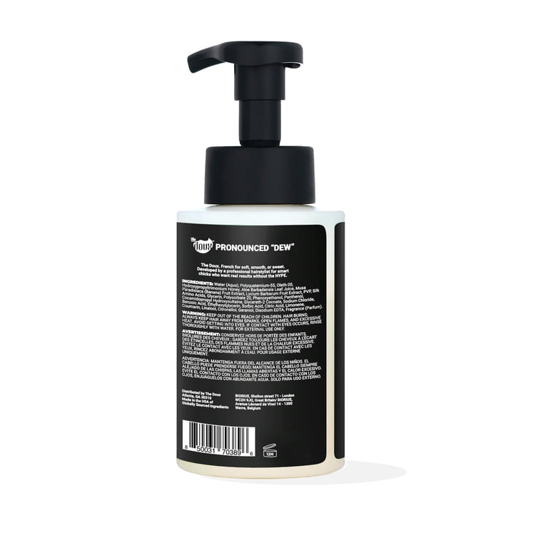 The Doux, Styling Foam, 8oz, All Hair Types Pump Bottle - Walmart.com