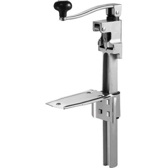 Commercial Table Can Opener for Large Cans 11.8" Tall, Heavy Duty Manual Opener with Non-Slip Base, Ideal for Restaurant, Bar, Home Use