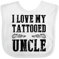 thumbnail image 3 of Inktastic I Love My Tattooed Uncle Boys Baby Bib, 3 of 4