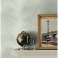 thumbnail image 6 of Harry & Grace Daydream Grey Washed Chevron Peel and Stick Wallpaper - 20.5 ft. W x 18 ft. L Roll, 6 of 7