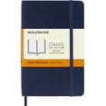 thumbnail image 1 of Libreta Moleskine Classic con tapa blanda, bolsillo, color azul zafiro, 1 of 7