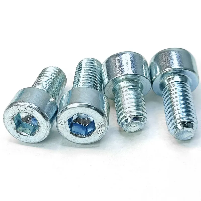 100pcs M3-10mm-High Strength Pan Head Screw, Class 8.8, Hex Socket Head Screw, DIN912