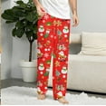 thumbnail image 5 of Christmas Pajama Pants Women Men Matching Xmas Pjs Pants Pajama Bottom Couples Lounge Sleepwear Costume Christmas Gifts, 5 of 8