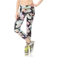 thumbnail image 1 of Aeropostale Womens Floral Active Athletic Track Pantalones, Negro, Mediano, 1 of 3