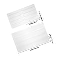 thumbnail image 2 of HEALEEP 14Ud Bumpers Autoadhesivos De Silicón Para Gabinetes Y Superficies De Vidrio, 2 of 7