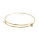 thumbnail image 4 of 20 pulseras elásticas de alambre ajustables para mujer (doradas), 4 of 5