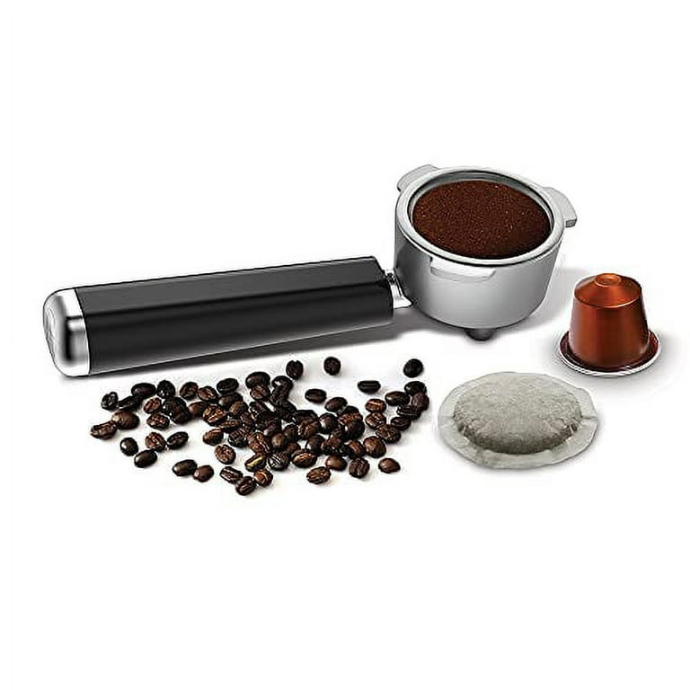 Cafetera automática de espresso negro metálico Oster® PrimaLatte