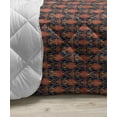thumbnail image 3 of Greek Down Alternative Comforter, Yellow and White Tile Pattern with Twisted Lines in Squares Grunge Looking Maze, Microfiber Quilt for All Season, 5 Sizes, Yellow and White, by Ambesonne, 3 of 3