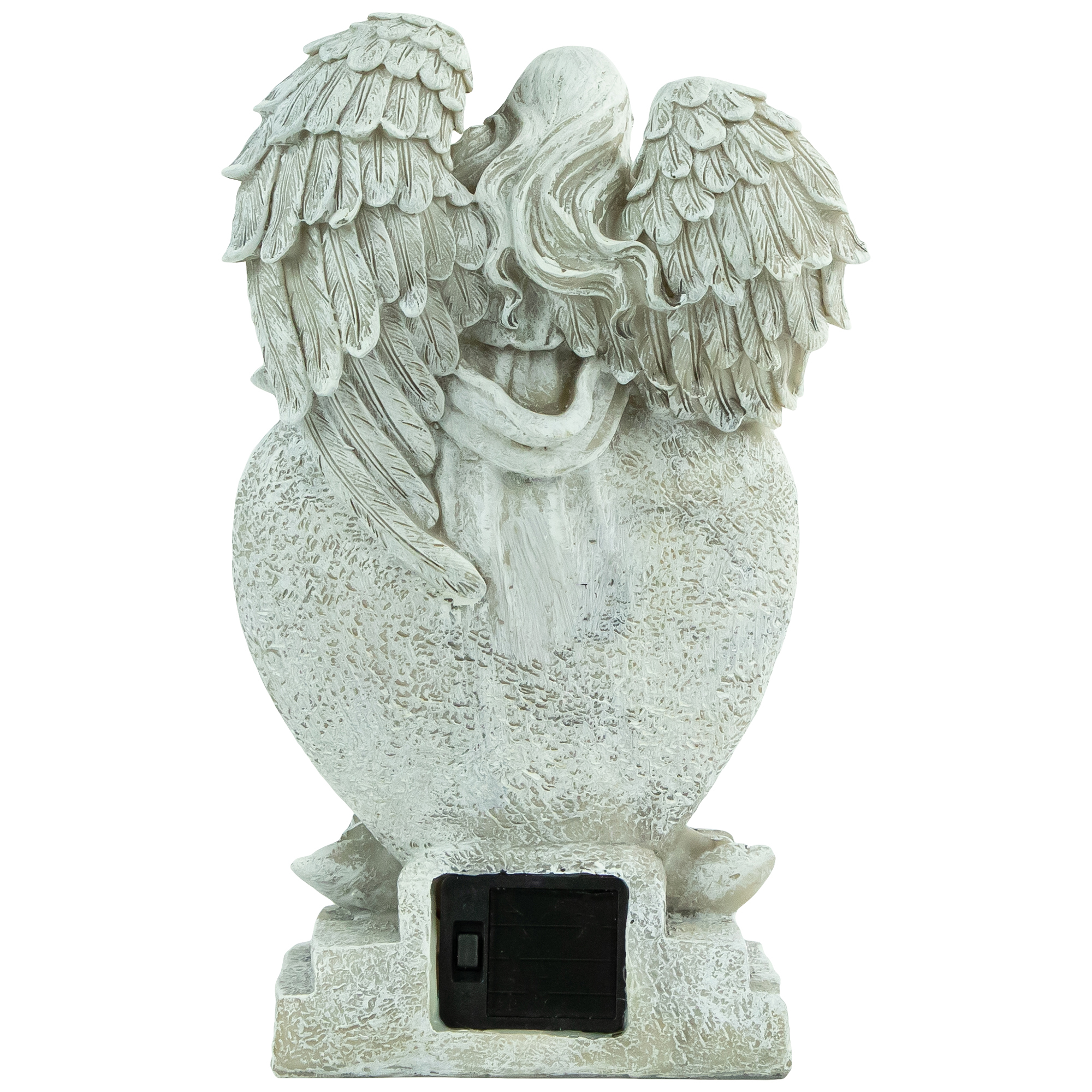 Northlight 10" Solar LED Lighted Praying Angel "In Loving Memory" Outdoor Garden Statue - image 5 of 5