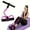 Pink, variant on 6Six-Tube Elastic Yoga Pedal Pull Rope For Stretching, Slimming & Muscle Training, Fitness Equipment For Belly, Waist, Arms & Legs (Purple)