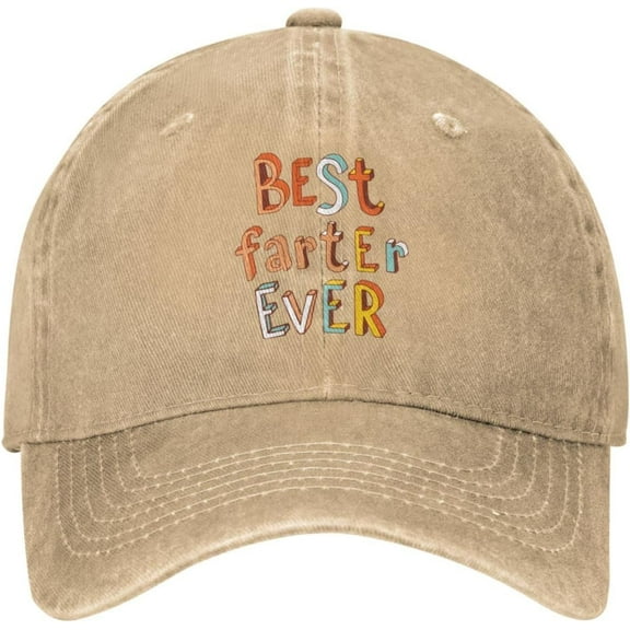Best Farter Ever Unisex Cowboy Hat Baseball Caps Adjustable Sports Golf Denim Casquette Cap Black