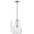 thumbnail image 2 of 83117BN Lark Frankie - 1 Light Pendant In Transitional and Classic Style-14.75 Inches Tall and 10 Inches Wide-Brushed Nickel Finish, 2 of 5