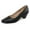 Black PU, variant on BOCCA Women's Low Heel Mary Jane Shoes Slip On Round And Closed Toe Party Pumps for Summer Dress Wedding Or Party