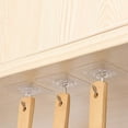 thumbnail image 3 of 40x Strong Transparent Suction Cup Sucker Wall Hooks Hanger For Kitchen Bathroom, 3 of 8