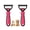 Pink M*2, variant on Dematting Comb for Dogs and Cats, Undercoat Rake Pet Brush for Long Hair, Deshedding Dog Brush Removes Tangles Knots and Loose Fur, Grooming Tool for Thick Coats (Pink M*2)