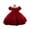 Deep Red, variant on Little/Big Girls Tulle Bridesmaid Dress Flower Kid Wedding Ball Gown Toddler Party Pageant Evening Dresses