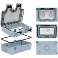 thumbnail image 4 of y 66 Waterproof Outdoor Socket with Switch, Double Wall Outdoor Socket for Kitchen, Swimming Pool and Garden, 4 of 5