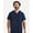 Navy, variant on Onna NN200 Limitless V-Neck Stretch Scrub Top-Dynamo Grey-S
