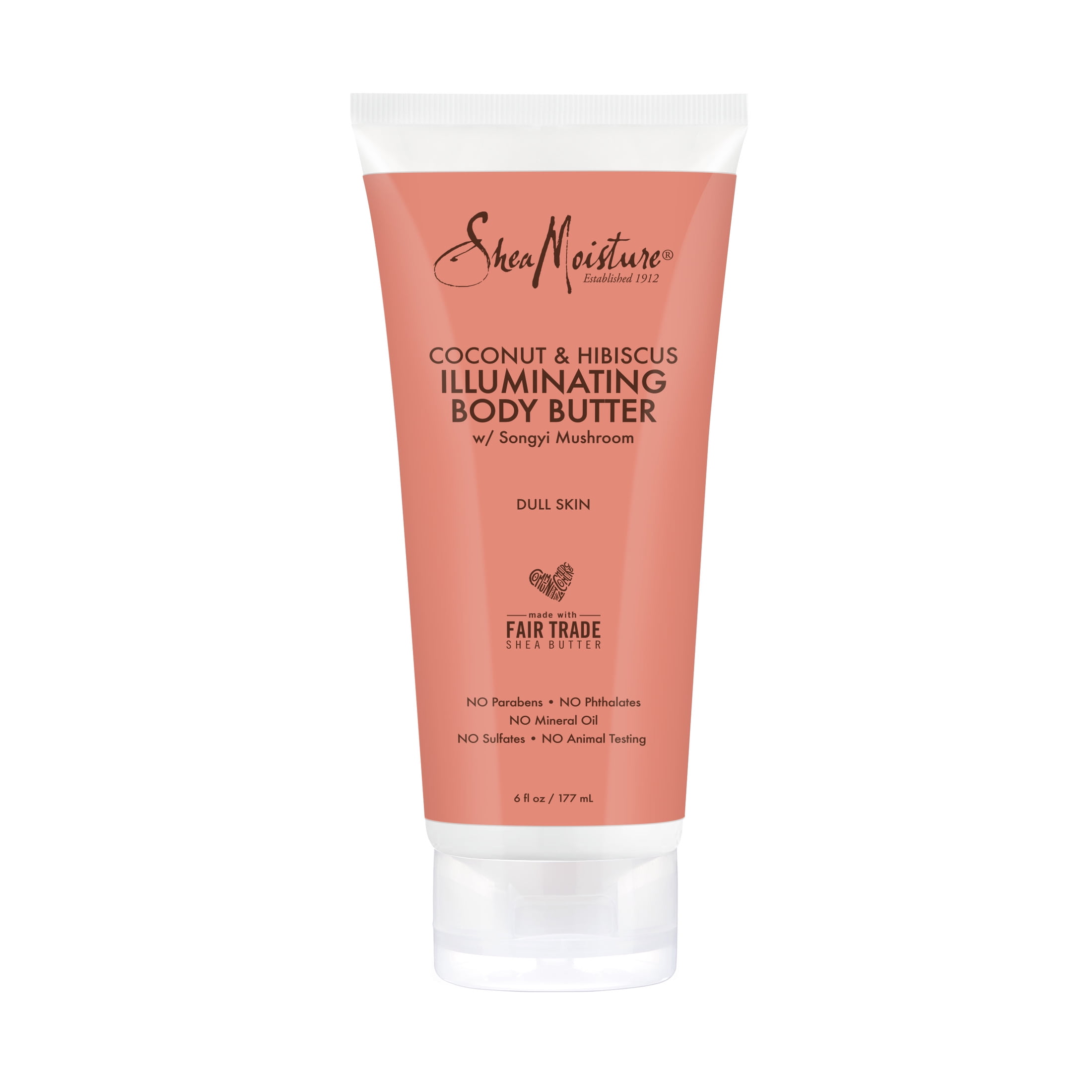 SheaMoisture Body Butter Coconut & Hibiscus 6 Oz - Walmart.com