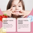 thumbnail image 5 of Strawberry Flavored Children's Toothpaste - Kids Toothpaste for Cleaning Teeth, Removing Yellow Stains & Plaque, Safe for Kids, Fluoride-Free - Children's Daily Oral Care, 5 of 9