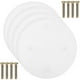 thumbnail image 1 of 4 tapas para agujeros de techo, placas de cobertura redondas, tapas ciegas circulares, placas ciegas planas, tapas redondas para cajas eléctricas., 1 of 7