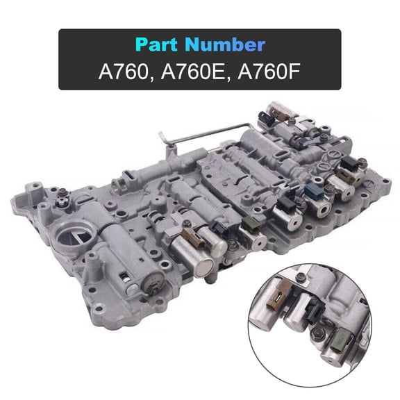 Remanufactured Woudy Transmission Valve Body w/ Solenoids 8870 AB60E for 2007-UP Toyota TUNDRA Cast