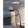 thumbnail image 3 of Gooseneck Tablet Stand, iPad Stand Holder - Flexible Tablet Arm Clamp - Black, 3 of 7