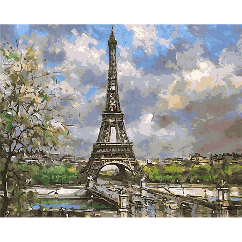 No Frame Petrala Paint by Numbers for Adults Kids DIY Oil Painting Large Canvas Paintworks Rainbow Ocean Nautical Modern Easy Artwork with Acrylic Pigment Home Decoration for Children16 x 20 inch