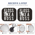 thumbnail image 6 of Kll Floss Like A Boss Windshield Sun Shade 2-Piece Foldable Car Front Window Sunshade For Most Sedans Suv Truck- Large, 6 of 7