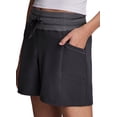 thumbnail image 5 of RBX Active Women's Knit Waist Stretch Woven Walking Short With Pockets, 5 of 5