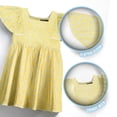 thumbnail image 5 of French Connection Girls Floral Smocked Square Neck Sundress with Lace Trim for Kids (Sizes 4-16), 5 of 8