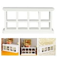 thumbnail image 2 of 1/12 Scale Dollhouses Furniture Bakery Cabinet Rack for Miniature Cake Counter and Store Scene Display Decoration White, 2 of 9