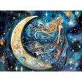 thumbnail image 2 of Standing On A Crescent Moon, 2 of 10