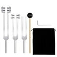 thumbnail image 3 of (128Hz, 256Hz, 512Hz)Tuning Fork Set, Tuning Forks with Reflex Hammer for Chakra/Healing/S2Xk2991, 3 of 6