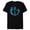 Black, variant on Avatar: The Way of Water Tulkun Tribal Art Circle - Short Sleeve Blended T-Shirt for Adults - Customized-Ocean Blue