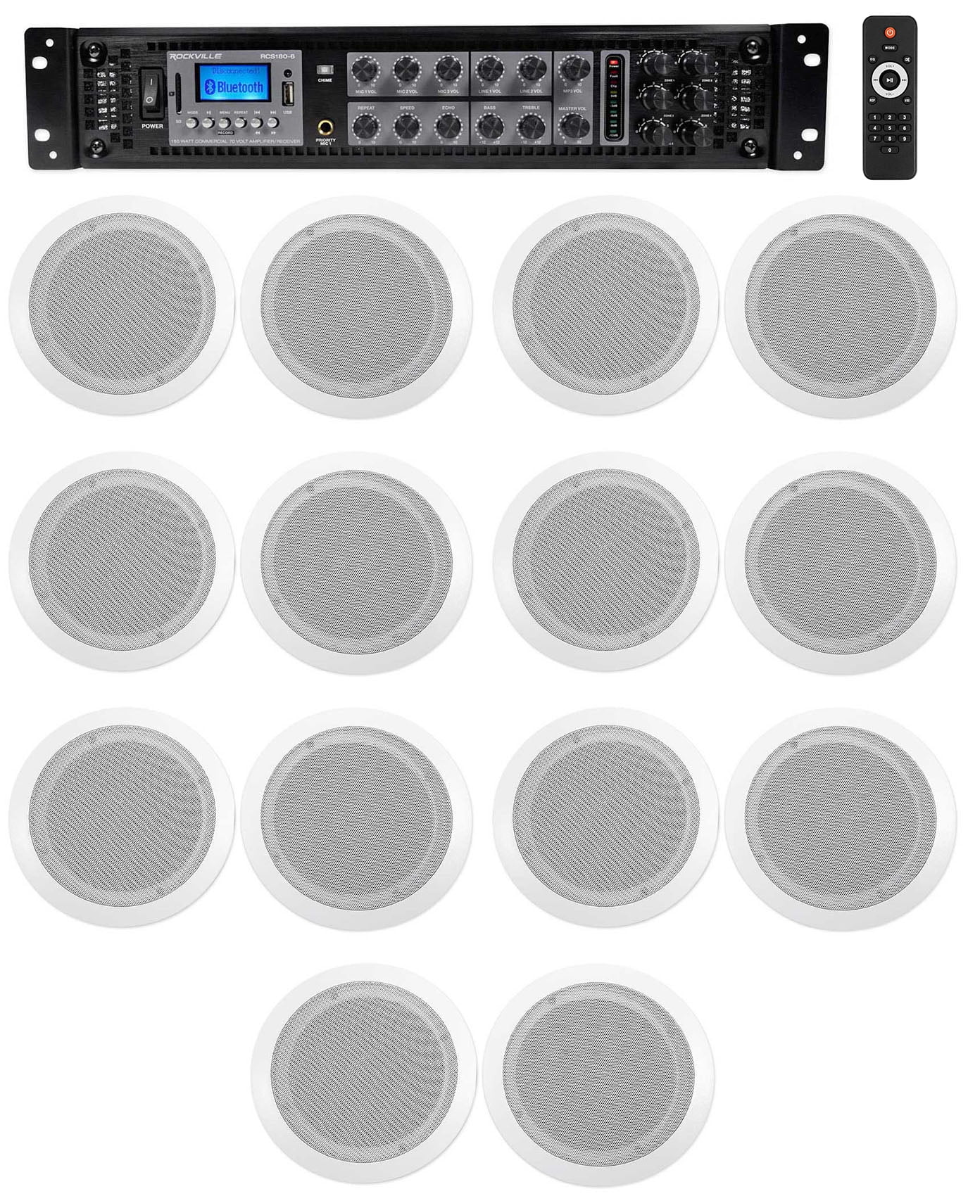 6 bluetooth ceiling speakers Clearance